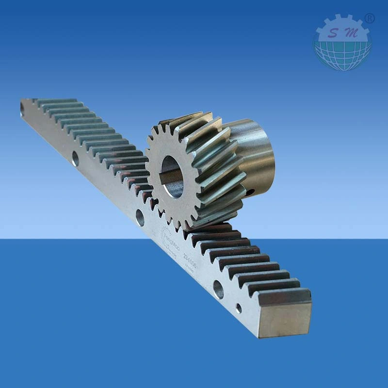 Long Rui OEM Transmission Straight Teethed Bevel Helical Differential Gear with Keyway