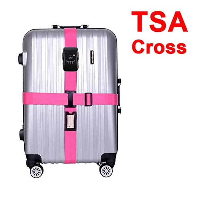 Cross Tas Lock Luggage Strap, Cross Luggage Belt Wholesale