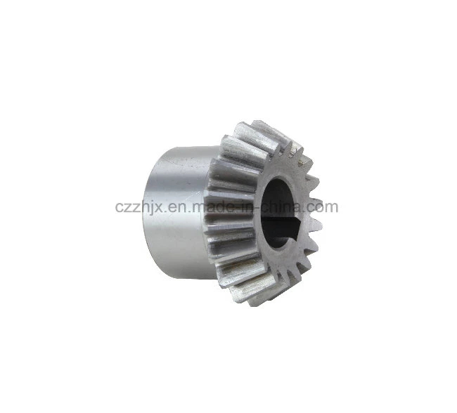 China High Quality Straight Teethed Bevel Gear with Keyway