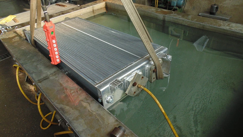 Custom Air-Cooled Aluminum Bar & Plate Radiator