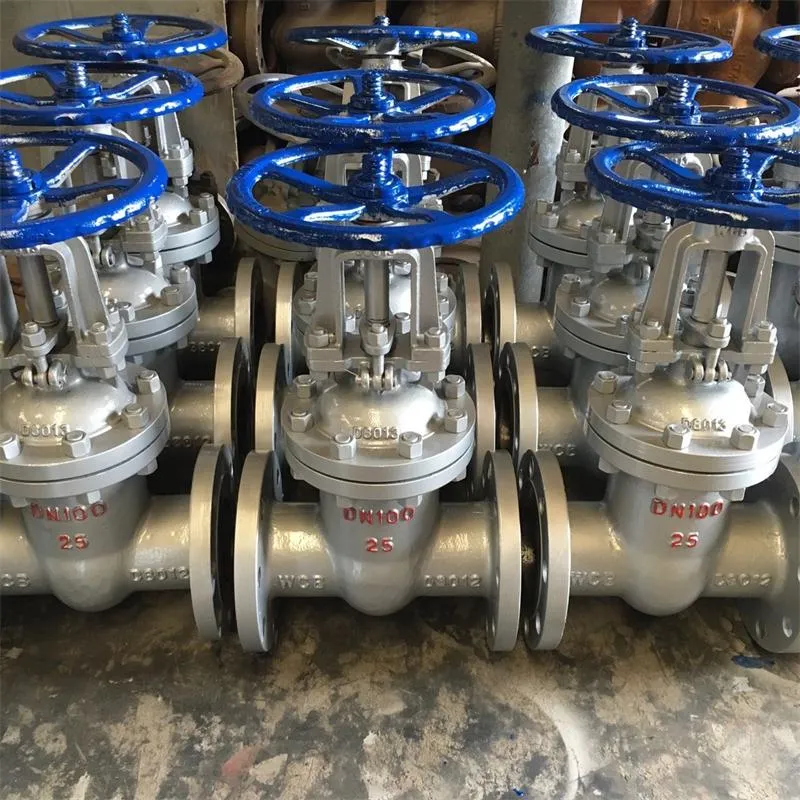 Steel API600 Hand Wheel Flanged Wcb Gate Valve DIN Pn10 Pn16 Pn25 Pn40 Pn64 Pn100