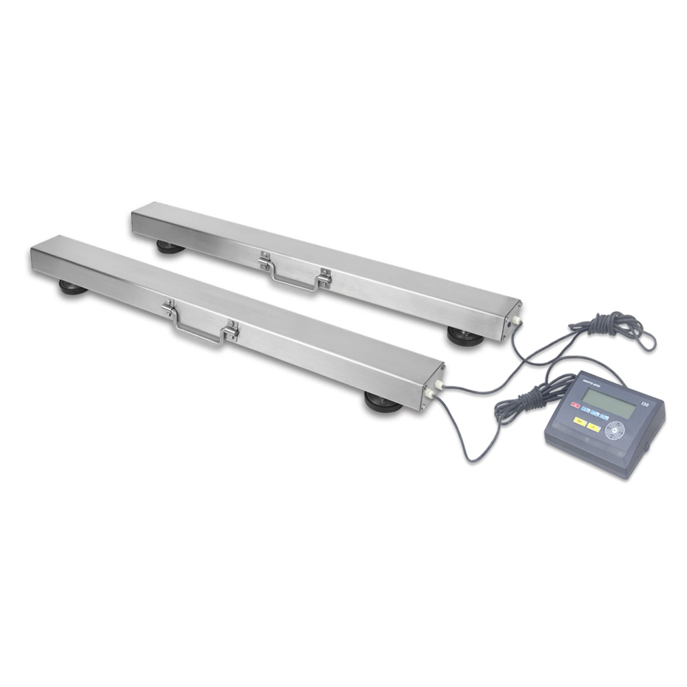 Portable Load Bar Livestock Scale, Wheel Load Cattle Weighing Scales with Capacity 1000kg