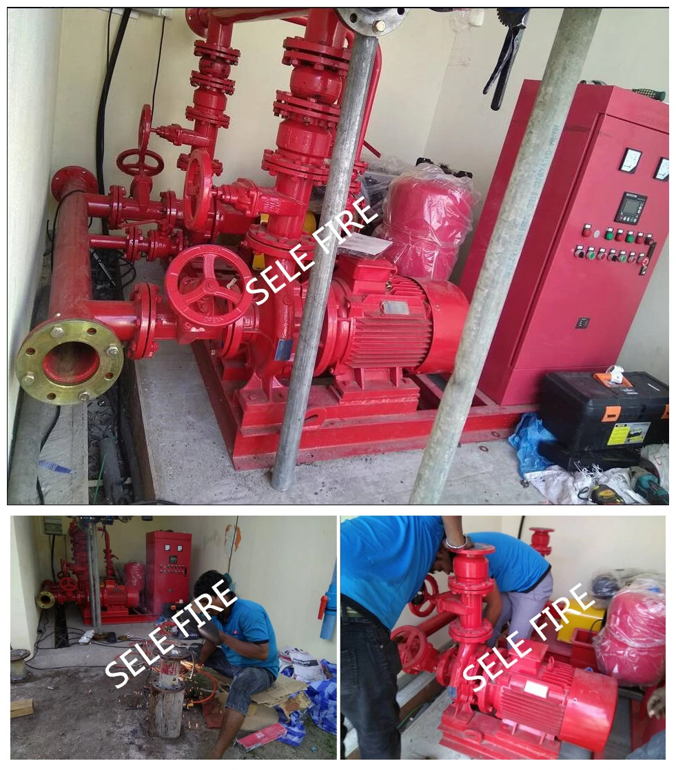 Edj Diesel Fire Fighting Equipment System Electric Fire Pump UL/FM