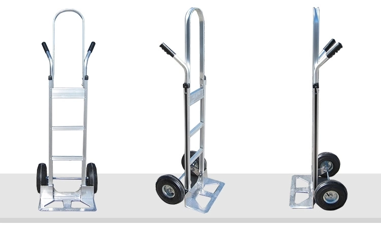 Trolley Hand Warehouse Heavy Duty Industrial Steel Cart Trolley for 2 Wheel Hand Platform Truck