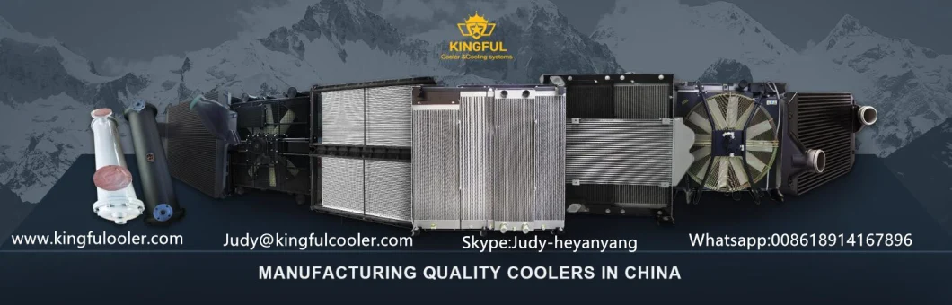 Custom Air-Cooled Aluminum Bar & Plate Radiator