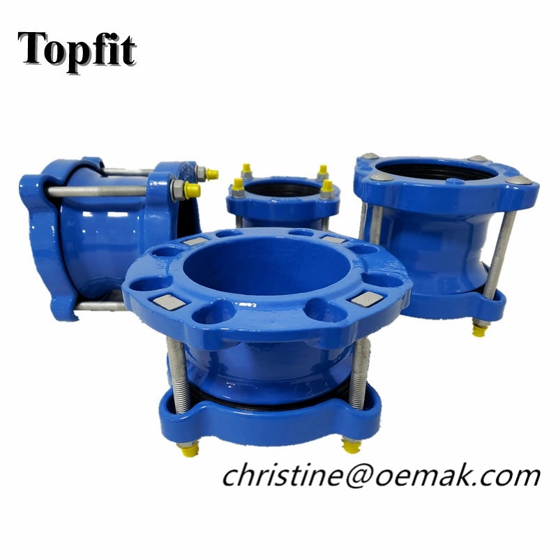 Ductile Iron Quick Flange Adaptor for PVC Pipe