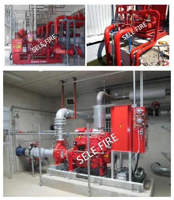 UL Listed High Performance Fire Fighting Equipment Diesel Engine Centrifugal Fire Pump