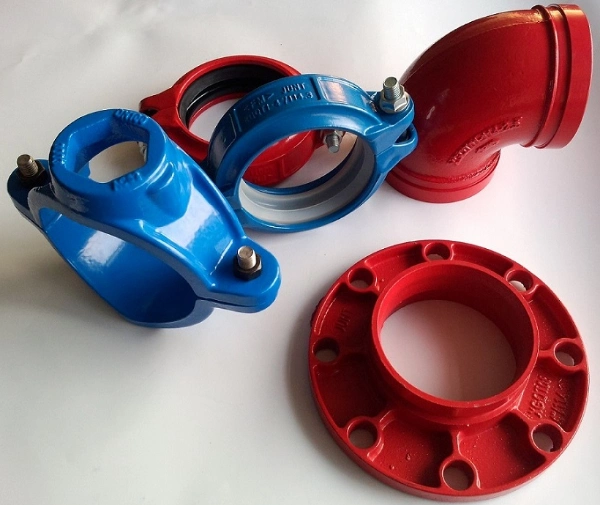 Ductile Iron Grooved Branch Outlet Mechanical Tee UL/FM