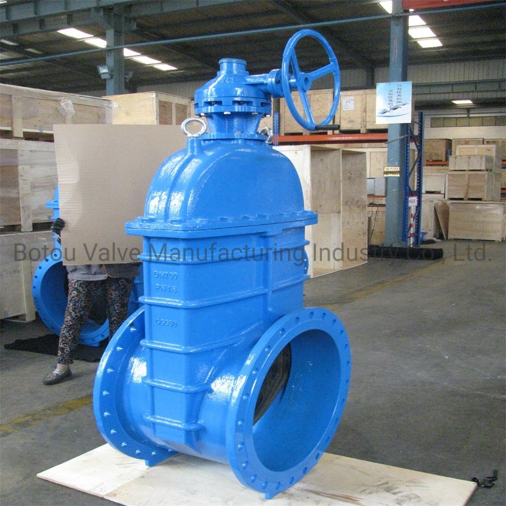 DIN 3352 F4 DN40-1200mm Pn16 Standard Manual Gate Valve by Hand Wheel