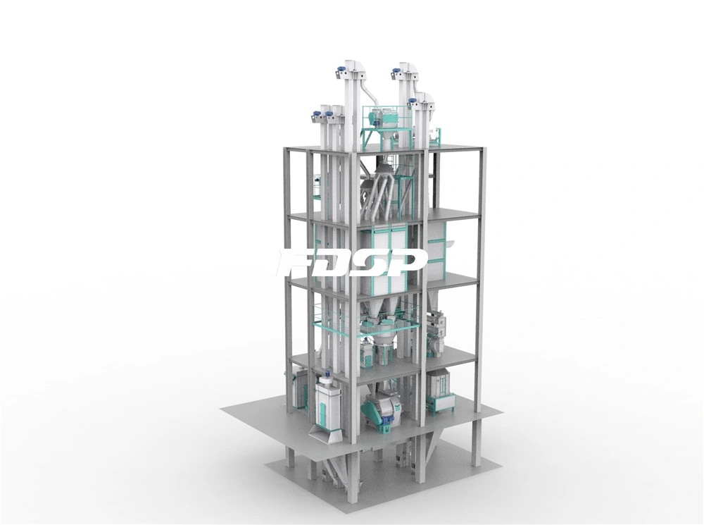 Normal Fish Feed Pellet Machine Pellet Making Plant Line