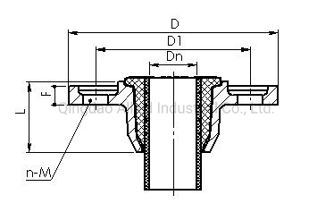 Quick Flange Adaptor for PE/PVC Pipe, Ductile Iron Flange Adaptor