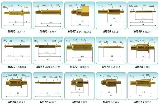 DIP/Through- Hole Spring Pin, DIP Pogo Pin