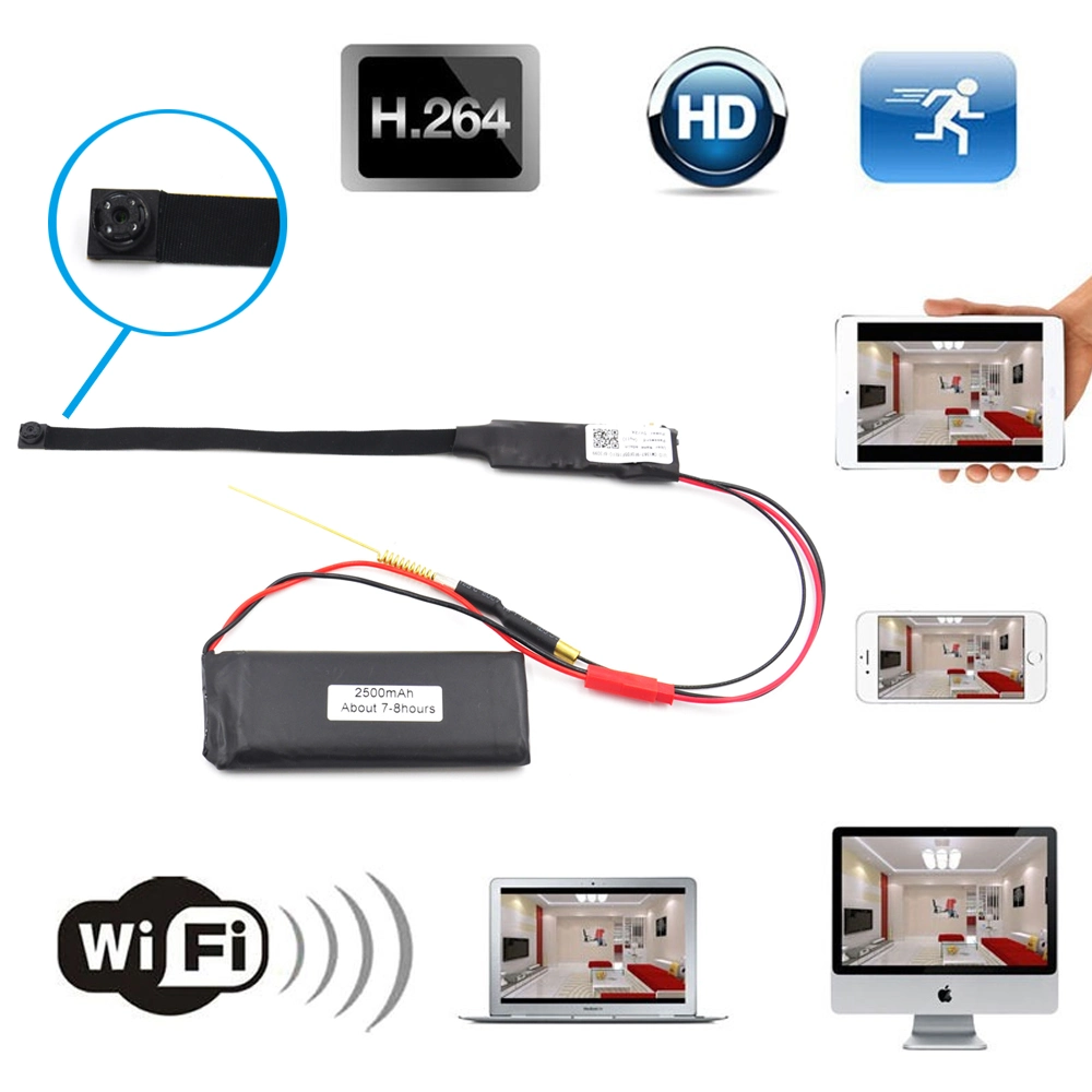 1080P WiFi IP Pinhole DIY Digital Video Camera Mini DV Micro DVR Cam