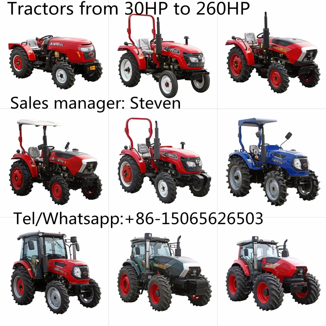 Big Wheel Agriculture Farm Tractor 150HP 4WD with Weichai Six-Cylinder Diesel Engine