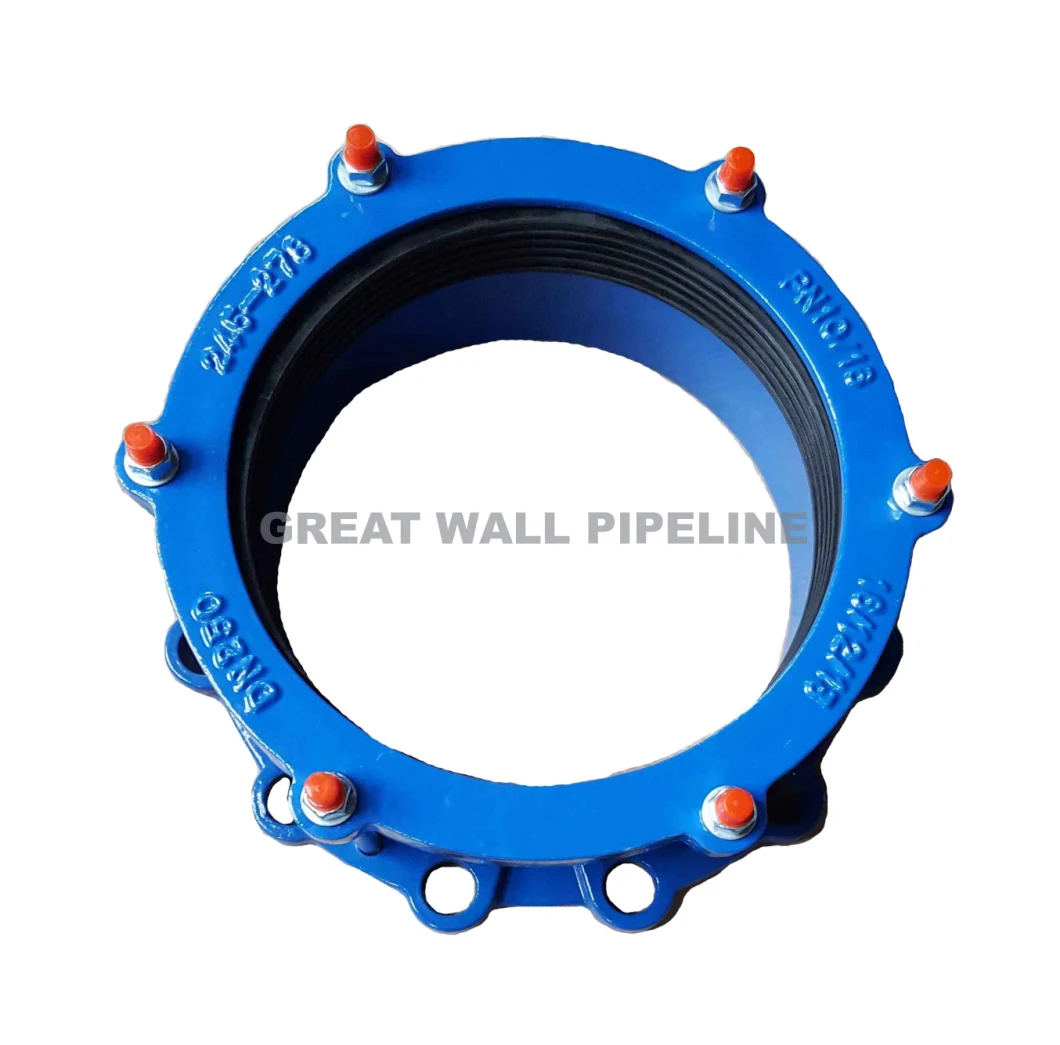 Ductile Iron Universal Flexible Quick Flange Adaptor Dn400