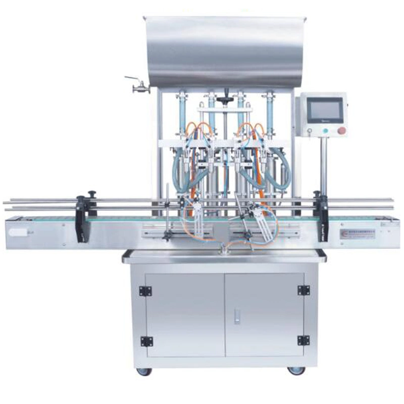 Ten Years Old Shop Fully Automatic 2 Heads Liquid Bottle Detergent Filling Machine