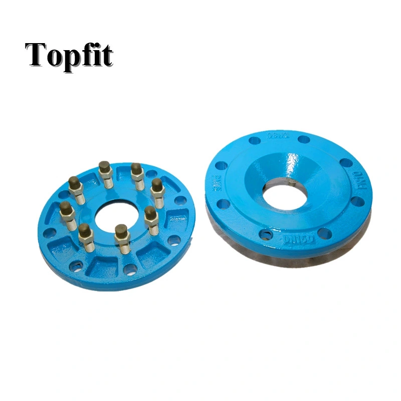 Ductile Iron Quick Flange Adaptor for PVC Pipe