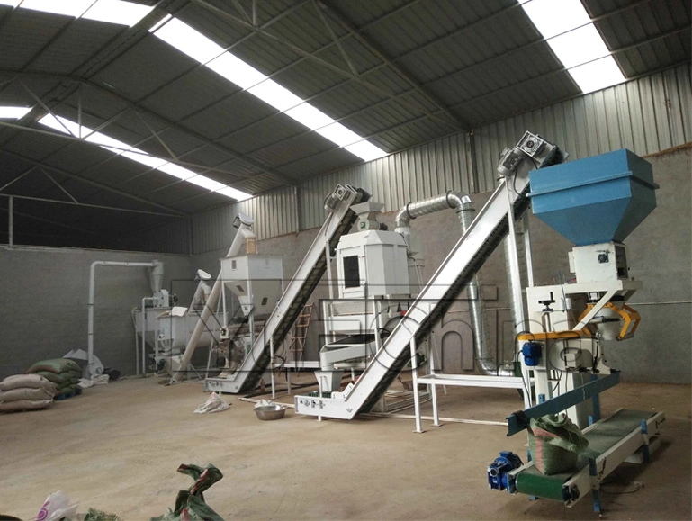 Small Scale Feed Pellet Production Line/Mini Feed Pellet Plant