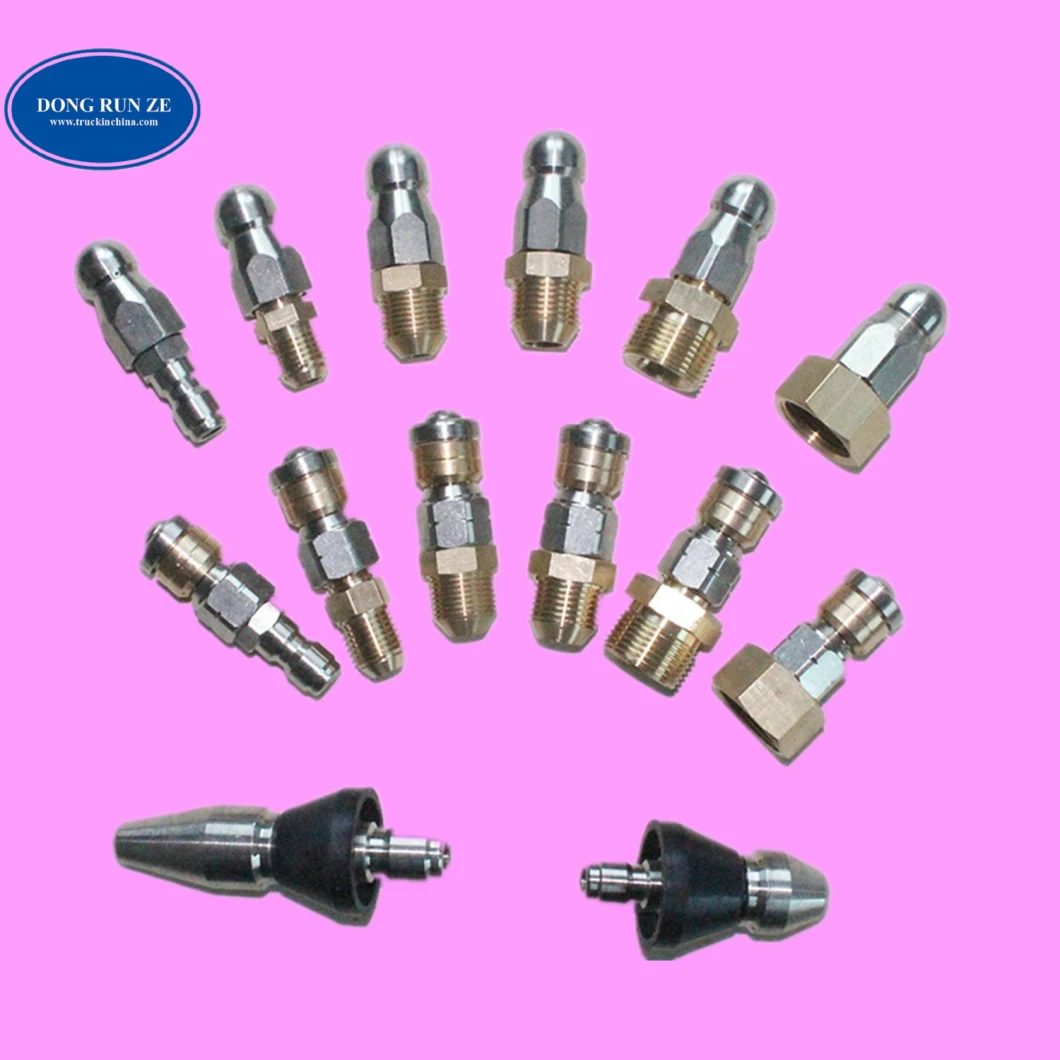 Sewer Cleaning Nozzles Sewer Jetter Nozzles (Sewer  Jetter  Nozzles  and  Root  Cutter  Kits)