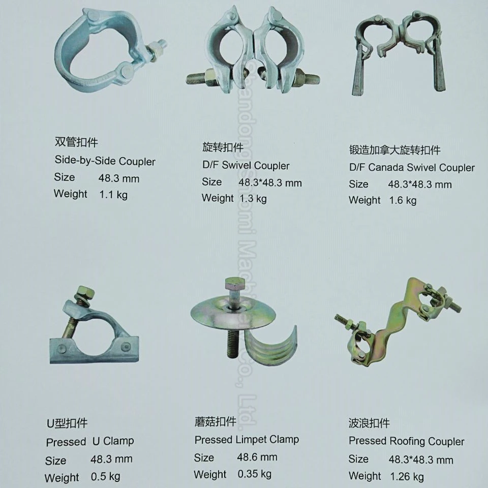 Scaffolding Pipe Clamp--Roofing Clamp/Pressed Roofing Coupler/Roofing Clamp