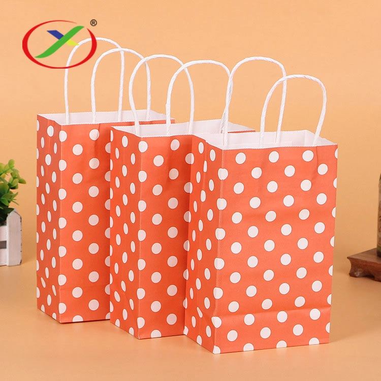 Shipping Bag with Handle Mini Top Handle Bag Kraft Bag with Handle