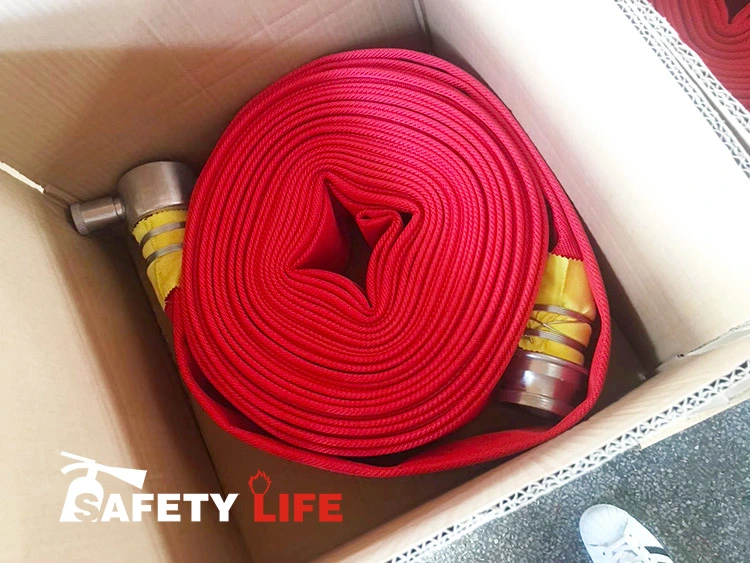 Best Sale Fire Hose with John Morris Coupling/ Polyflex Canvas Fire Hose