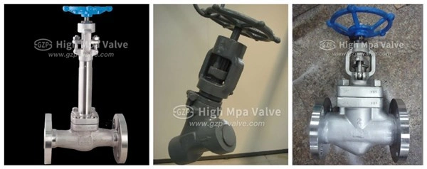 1 1/2 Inch A105 Forge Steel Pressure Seal Globe Valve with Hand Wheel