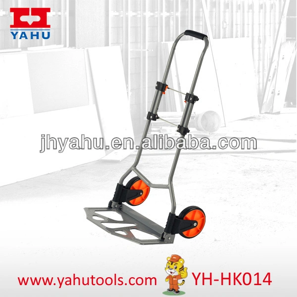 Cheap Hand Truck Plastic Wheel Garden Trolley Hand Pallet Truck (YH-HK014)