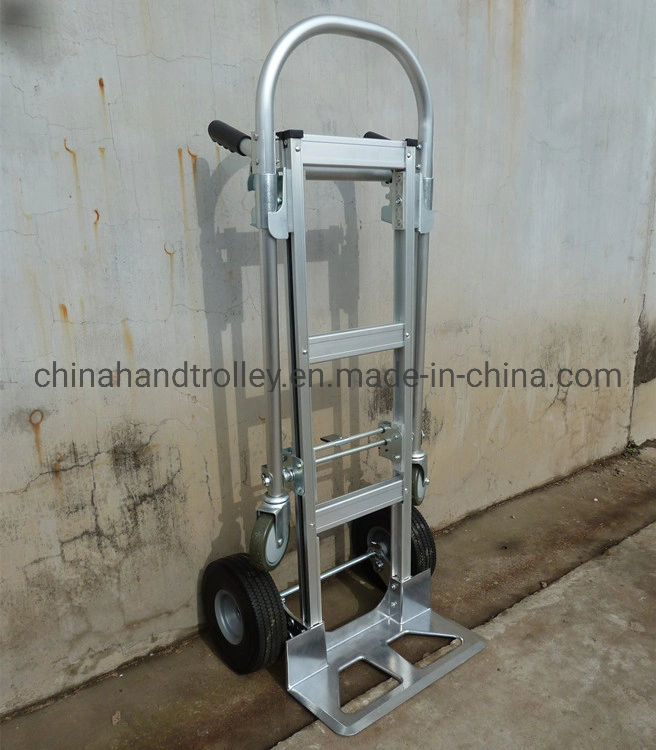 Aluminum 10inch Wheel Hand Truck Moving Folding Cart