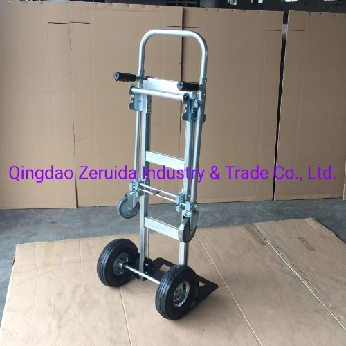 Factory Price Sales Black Nose Plate Aluminum Hand Trolley, Hand Truck, Aluminum Hand Truck