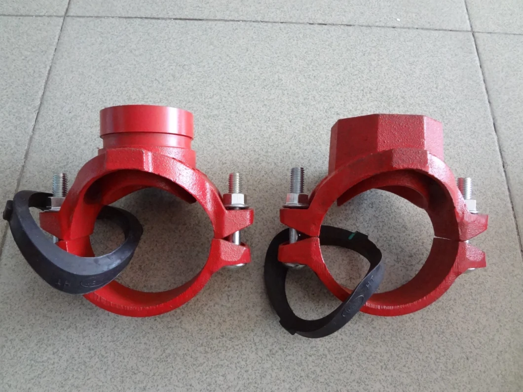 FM Approved & UL Listed Threaded Mechanical Tee / Threaded Mechanical Tee Used in Fire Protection System