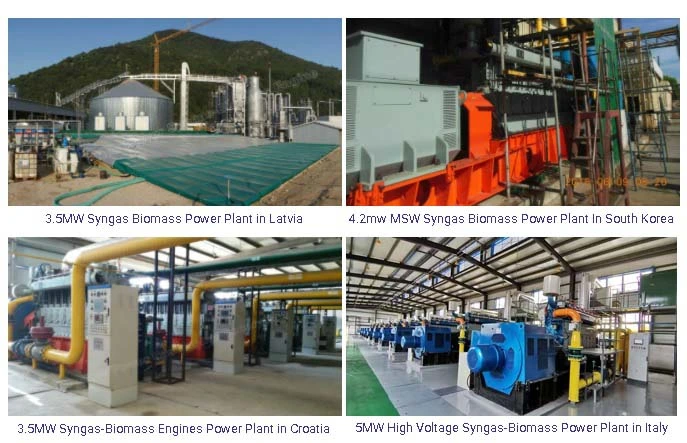 1MW Saw Dust Biomass Gasifier Power Plant Syngas Biomass