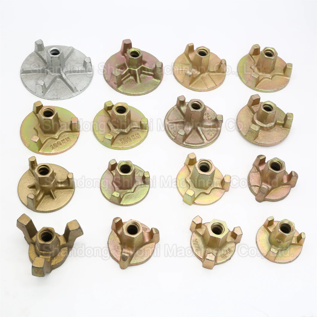 Casted or Forged Concrete Forms Scaffolding Tie Rod Anchor Nut