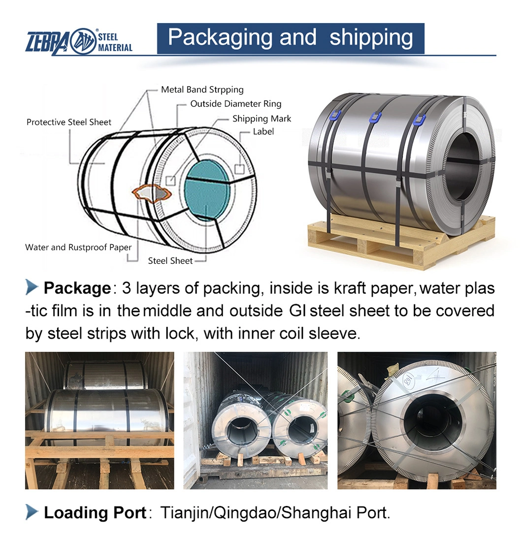 14 Gauge Steel Zinc Coated Steel Coil Gi Coil Galvanized Corrugated Steel Sheet Coil