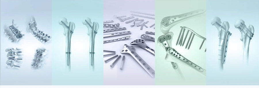 Stainless Steel Titanium Tibial Interlocking Nails