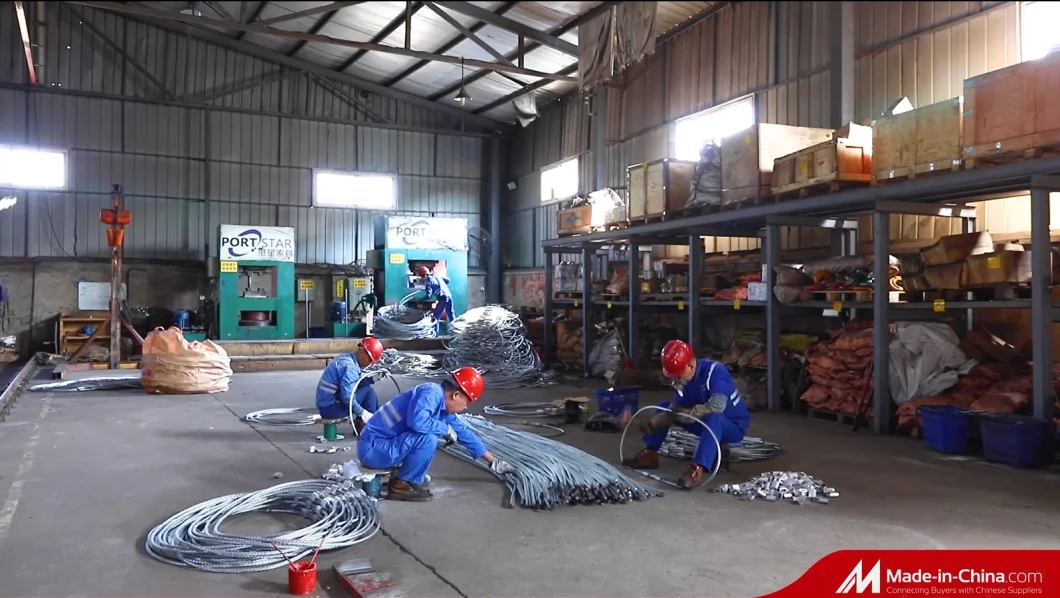 26mm 18*19+Iwr Plastic Coated Steel Wire Rope for Lifting