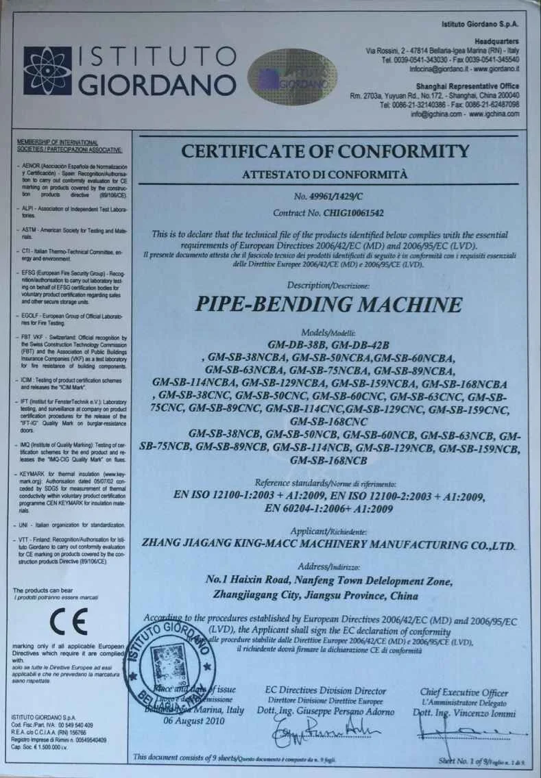 Hydraulic CNC Tube Bender, Wheel Barrow Full Automatic Pipe Bending Machine for Copper, Stainless Steel, Aluminum, Carbon Steel, Alloy (GM-114NCB)