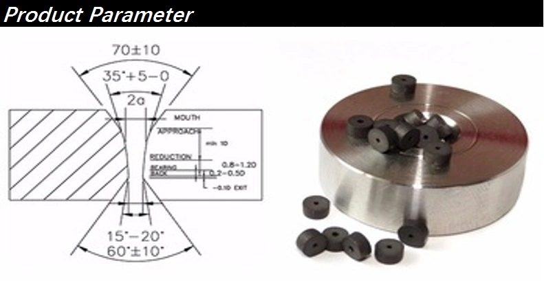 Good Surface Finish Wire Drawing Die Mono Diamond Dies for Precious Metal Wire