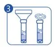 Saliva Sample Collection Kit Without Medium PP Sterile Tube&Funnel