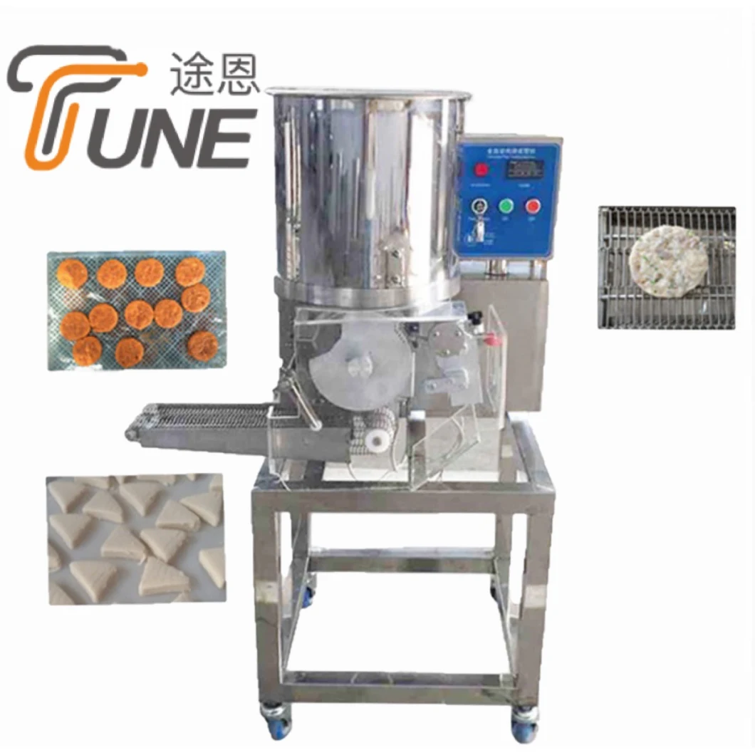 Mini Automatic Hamburger Patty/Meat Pie Forming Machine/ Burger Patty Meat Cutlets Making Machine