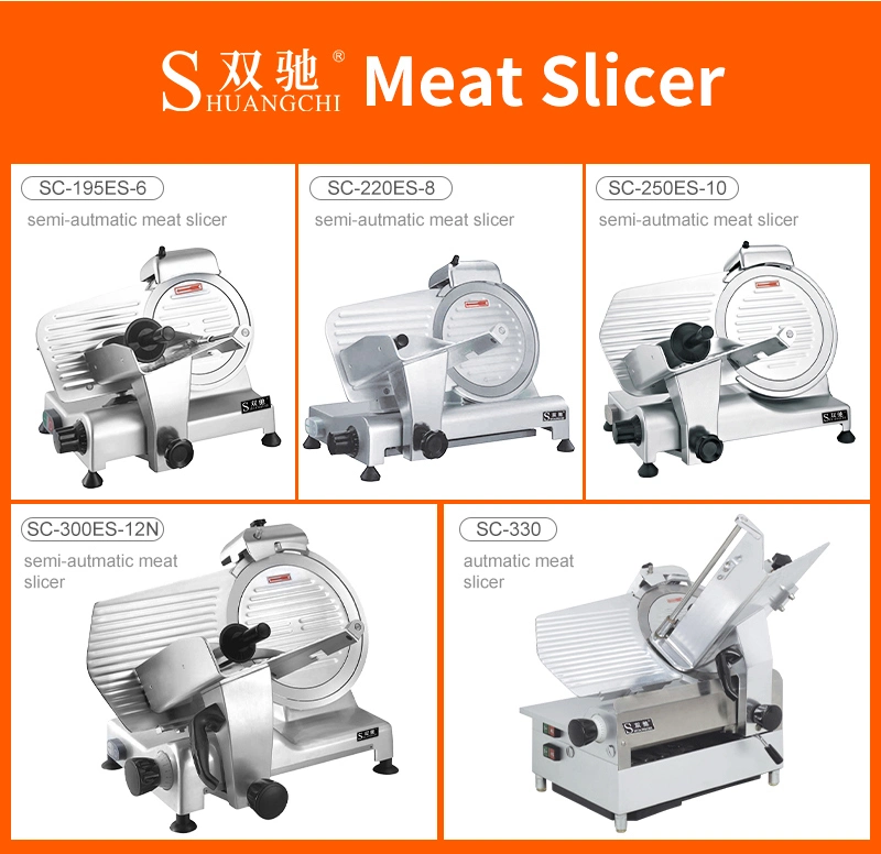 Food Processor Meat Cutting Machine Semi-Automatic Meat Slicer