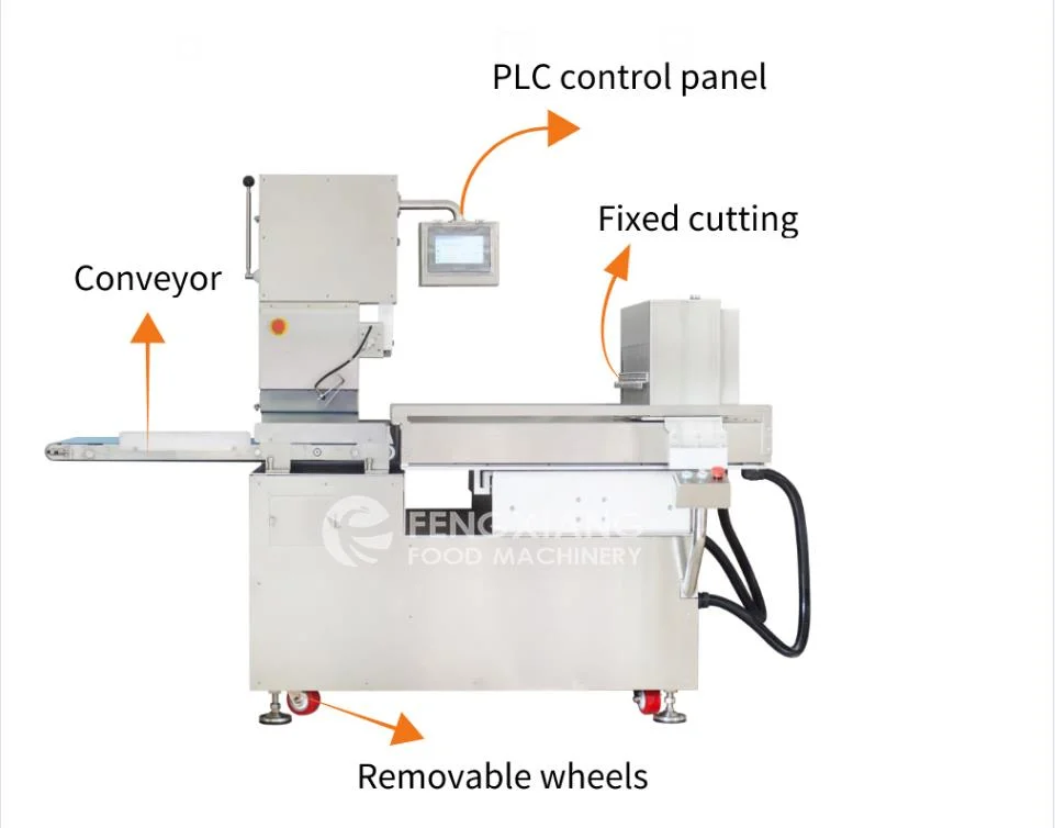 Industrial Meat Factory Automatic Frozen Bone Saw Meat Cutting Saw Machine Pork Ribs Cutter