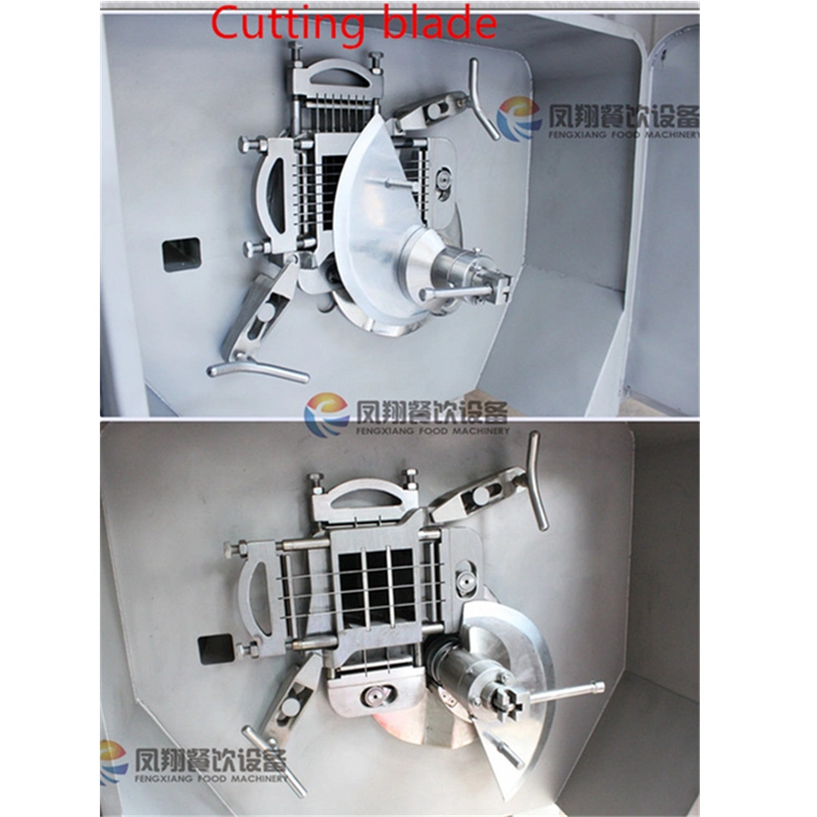 Frozen Meat Cube Dicing Cutter Machine