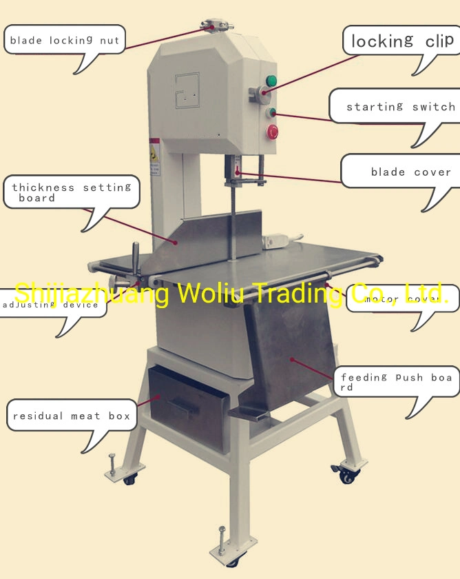 Advanced Full Stainless Bone Cutter, Frozen Fish Meat, Duck Chopper Food Processing Machine