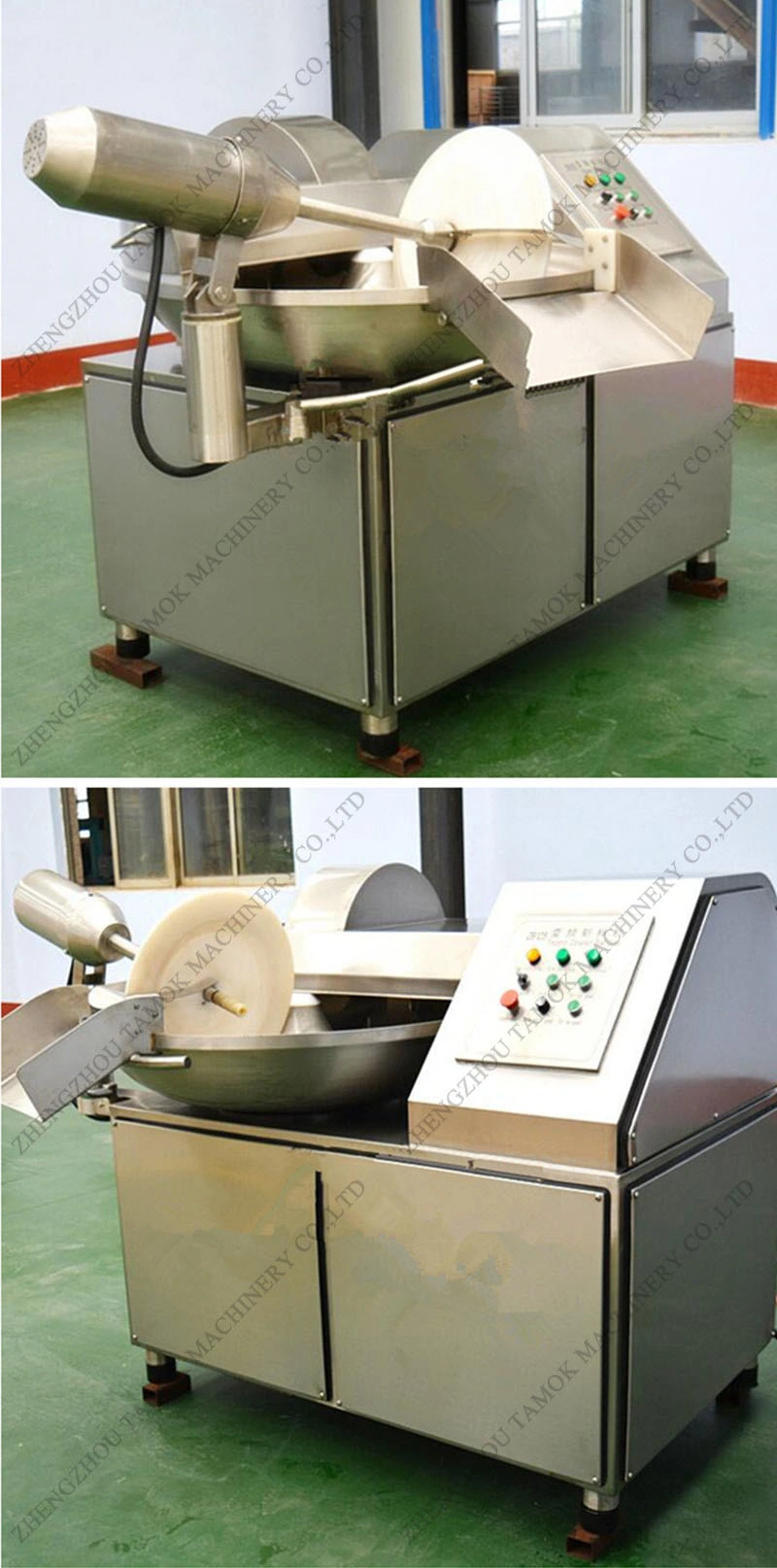 Bowl Cutter Meat Bowl Cutting Machine Sausage Meat Chopping Machine