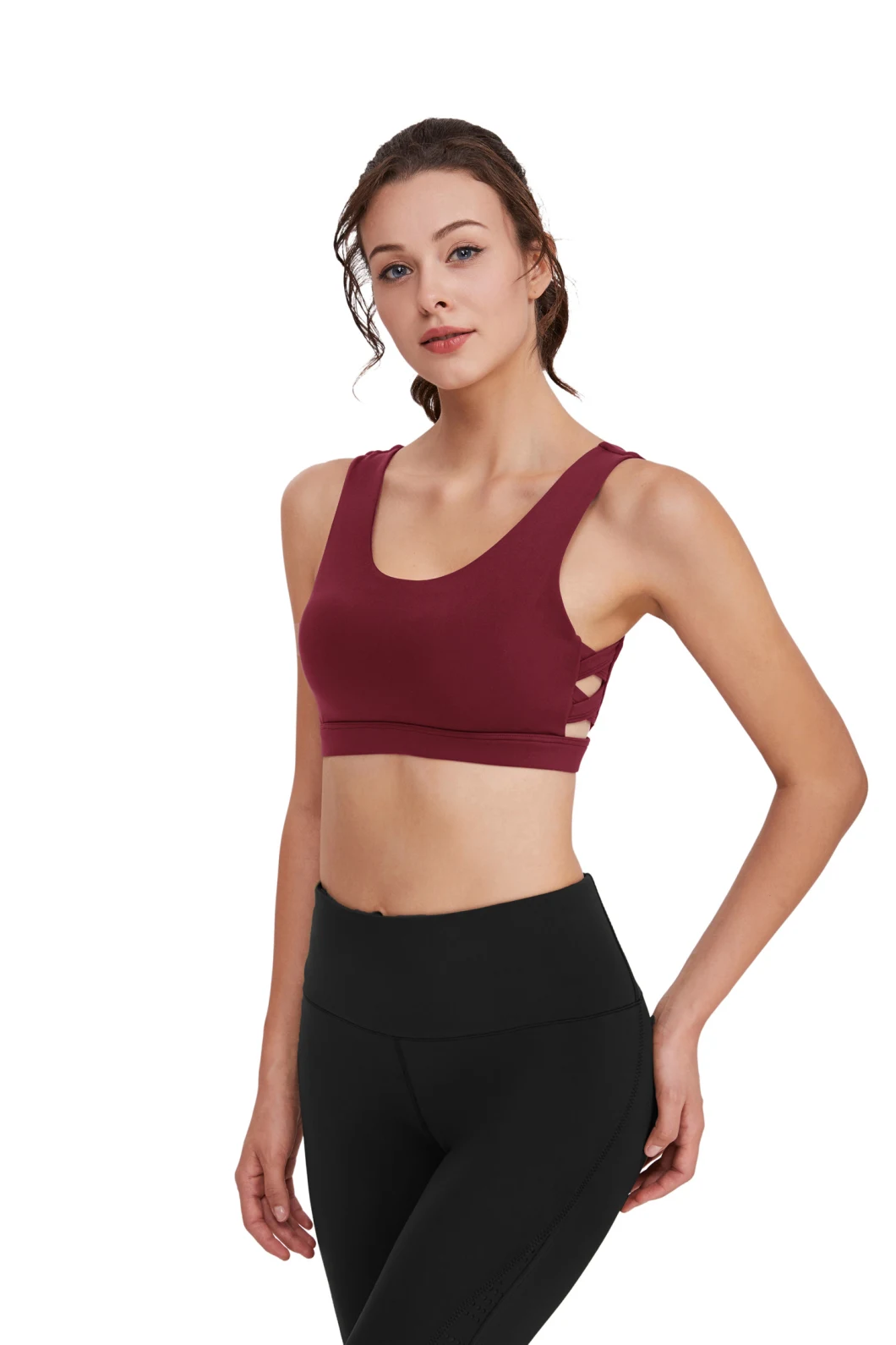 Cheap Women Sports Bra Tops Fitness Yoga Wear Sports Wear