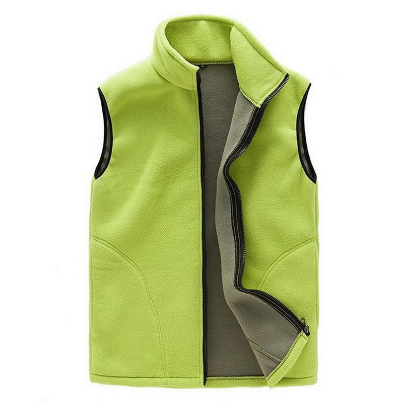 Spring Fleece Softshell Vest Outdoor Coat Unisex Sleeveless Jackets