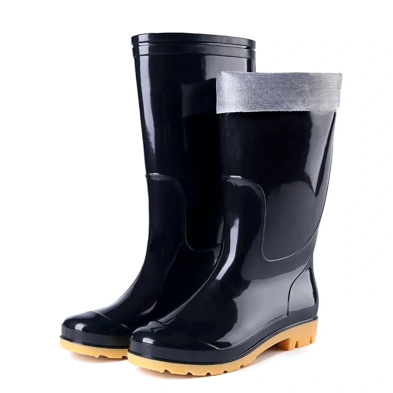 Cheap Price PVC High Cut Waterproof Rain Boots