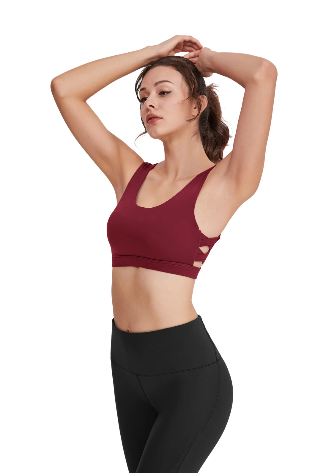 Cheap Women Sports Bra Tops Fitness Yoga Wear Sports Wear