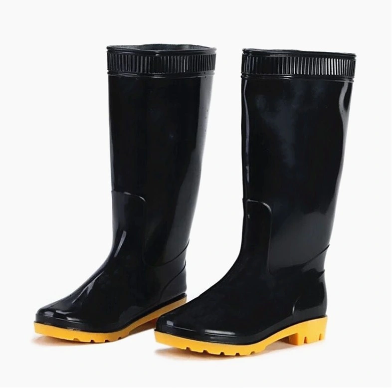 Cheap Price PVC High Cut Waterproof Rain Boots